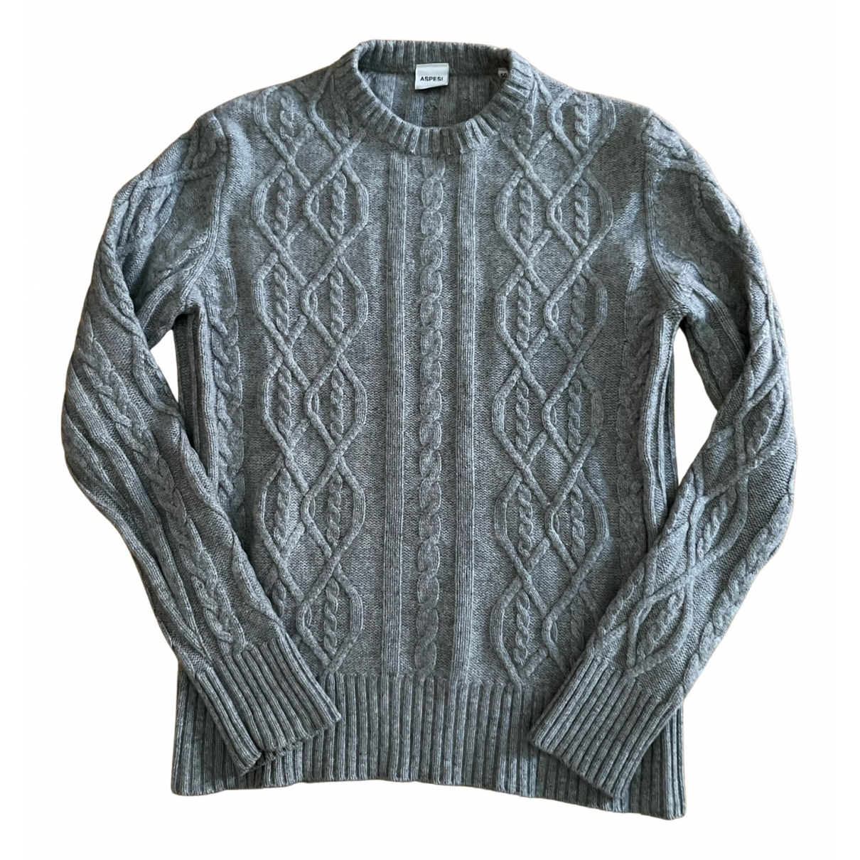 Wool jumper Aspesi Grey size 42 IT in 